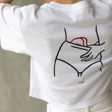 Unisex Eco Crop Top